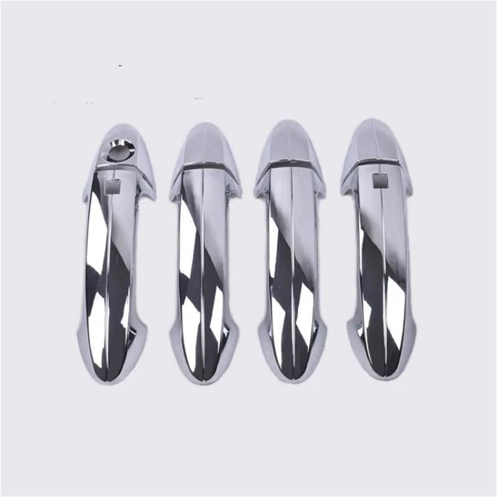 Kjhopy One Color Car Door Handle Cover Exterior Door Handle Trim For Ford For Ecosport 2013-2018 For Fiesta 2009-2015