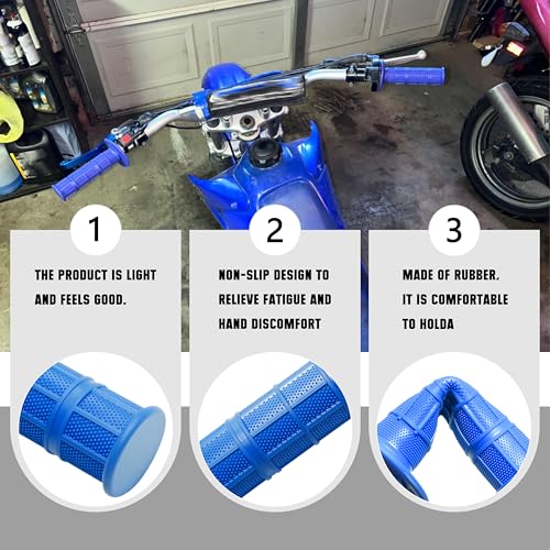 Image of Motorcycle Throttle Assembly,7 /8 inch Quick Twist Throttle Grips with Throttle Cable Aluminum Alloy Universal for CRF KLX SSR TTR 110 125 150 250cc Dirt Pit Bike ATV Mini Bike