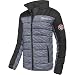 Produktbild Nebulus Winterjacke meliert EMOTION Herren (Model: P5891 - Herren, schwarz-schwar; Größe: XXL)