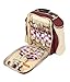 Produktbild The Greenfield Collection BPD4RDH Deluxe Vier Personen Luxus Picknick Rucksack, weinrot, l32 cm