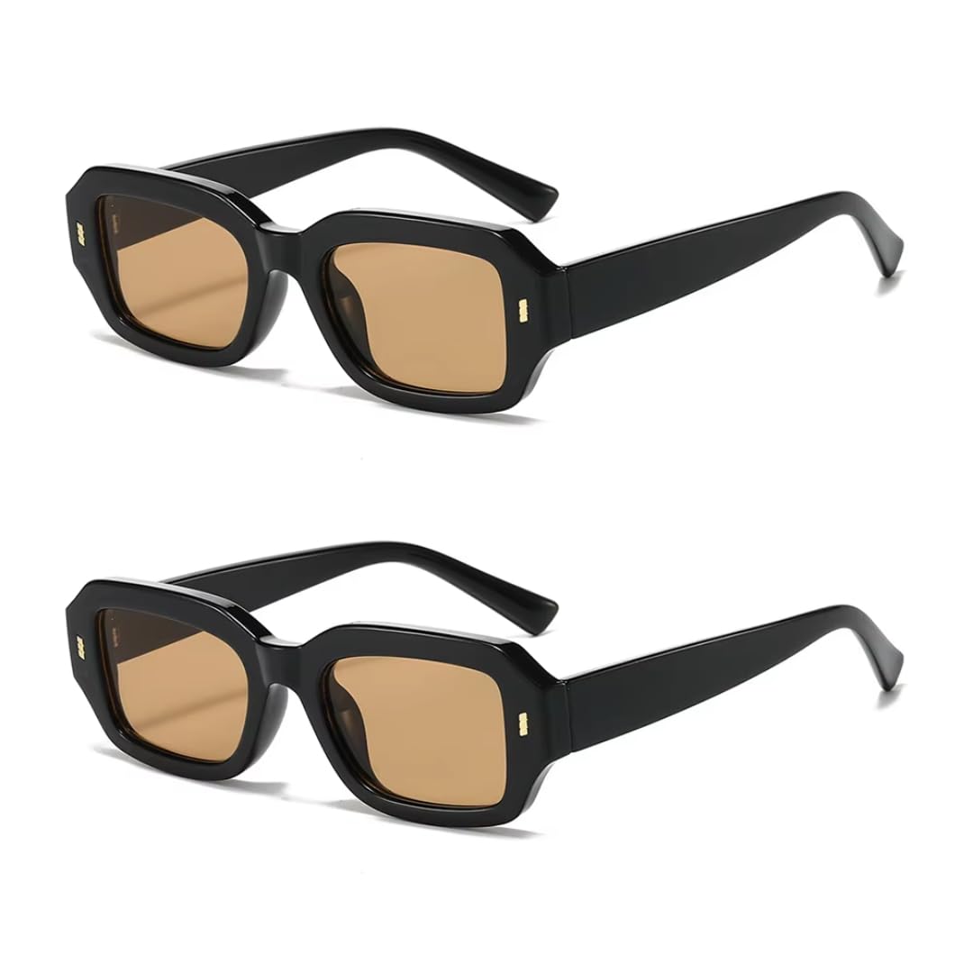Occhiali da sole piccoli da donna e uomo, stile vintage, protezione UV400