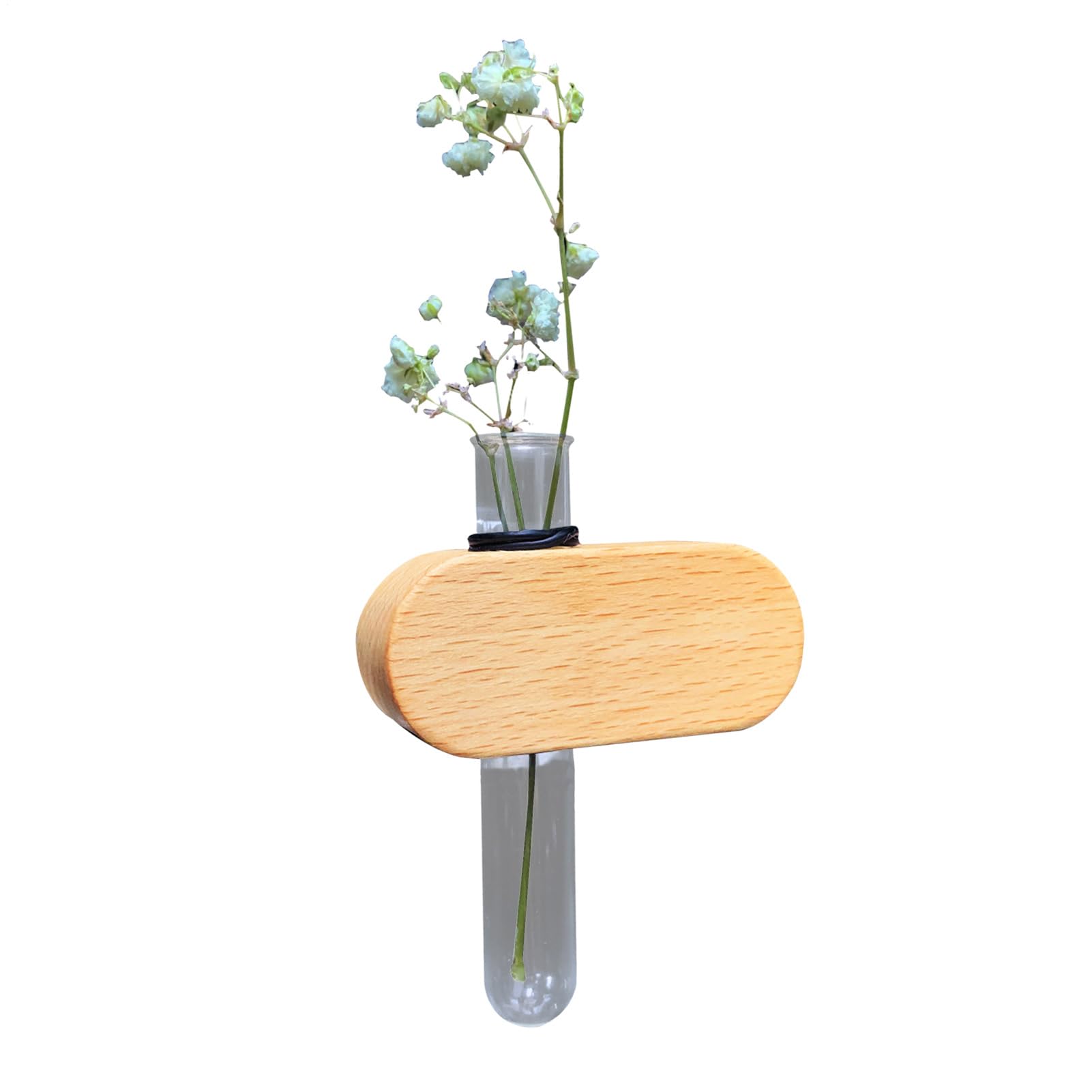 Portavaso da Propagazione per Bocchette Auto Portavaso per Auto | Decorazioni in Legno Profumato Idroponico Diffusore di Aromi per Casa Camper