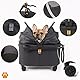 MY DUQUE – Coco II Faltbare Hundebox für kleine Hunde und Haustiere bis 8 kg | Transportbox Katze mit Rollrädern | Kratz- und reißfest aus Polyester und Mesh | Leichtgewichtiger Hundewagen