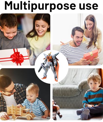 Image of GODSDWARES Model Kit, 1 /144 Scale Color-Coded Plastic Model, Beautiful and Durable Suitable for Home (Requires Assembly by Yourself)