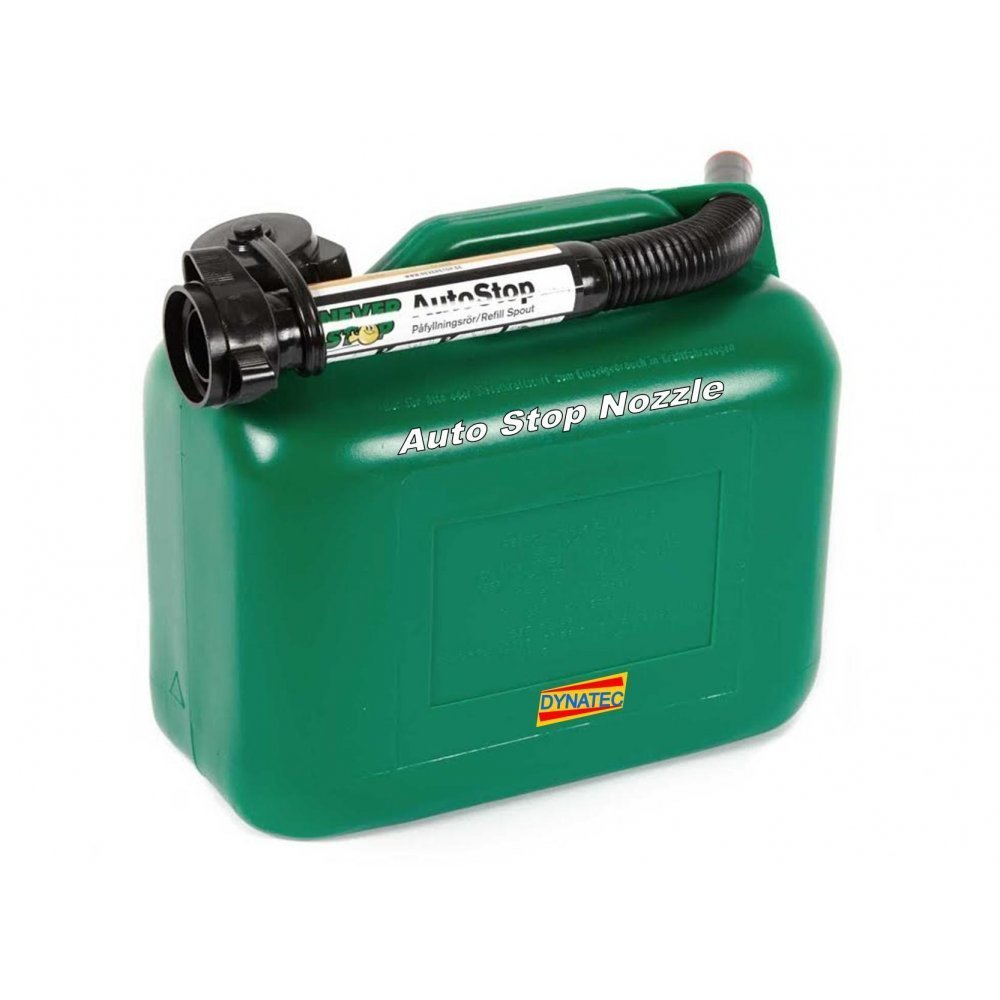 DYNATEC Jerry Can 5 L Litre Petrol Oil Diesel Fuel Container Auto Stop