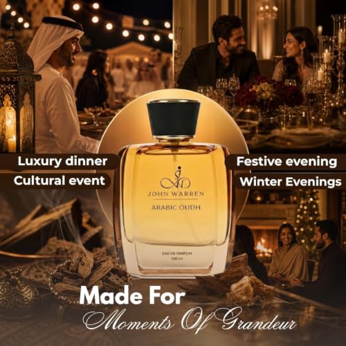 John Warren Arabic Oudh Eau De Parfum 100ml - Image 7