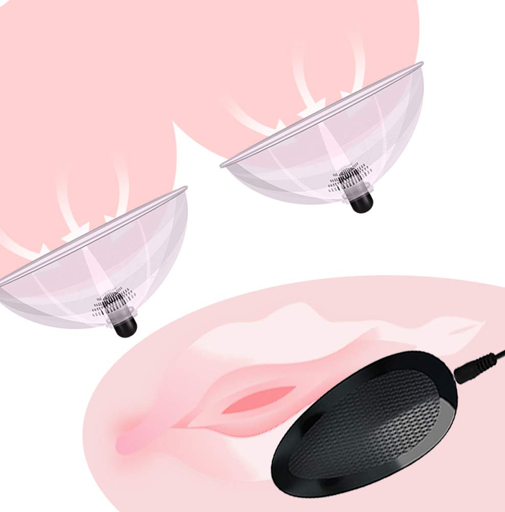Vibrador de pezón, Vibrador de pezón, Masajeador de Senos de 7 Frecuencias, Masaje de estimulación de Bomba de Leche Juguete Sexual Juguetes sexuales para la masturbación Femenina