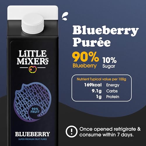 Purchase Little Mixers Super Premium Blueberry Puree – Enrich Your Cocktails, Desserts, & Smoothies Today! Purchase Little Mixers Super Premium Blueberry Puree - Enrich Your Cocktails, Desserts, & Smoothies Today! – LITTLE MIXERS