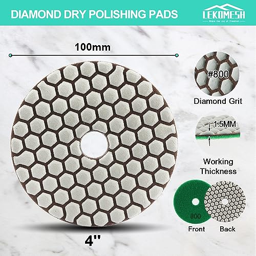 Diamond Dry Polishing Pad LEKOMESH - Image 2