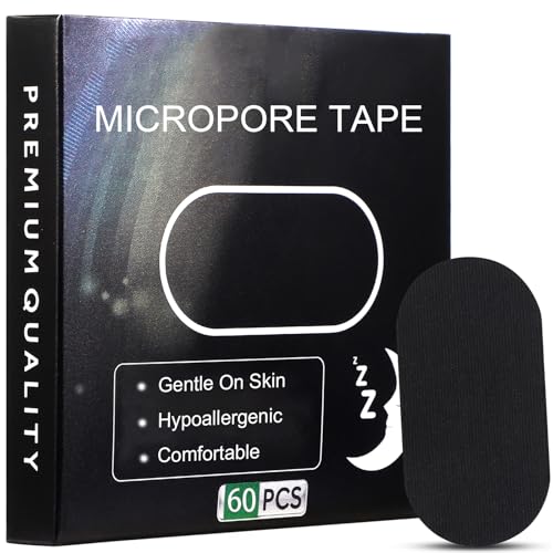 Micropore Tape (60 Strips-1 Month) - Premium Strip Tapes - Pain Free Removal, Hypoallergenic, Latex Free & Gentle On Skin