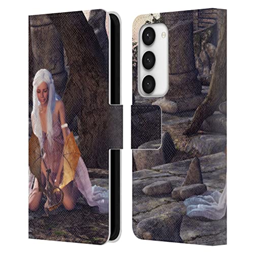 Housse cuir Samsung S23 Dragon : l'accessoire idéal de vos journées