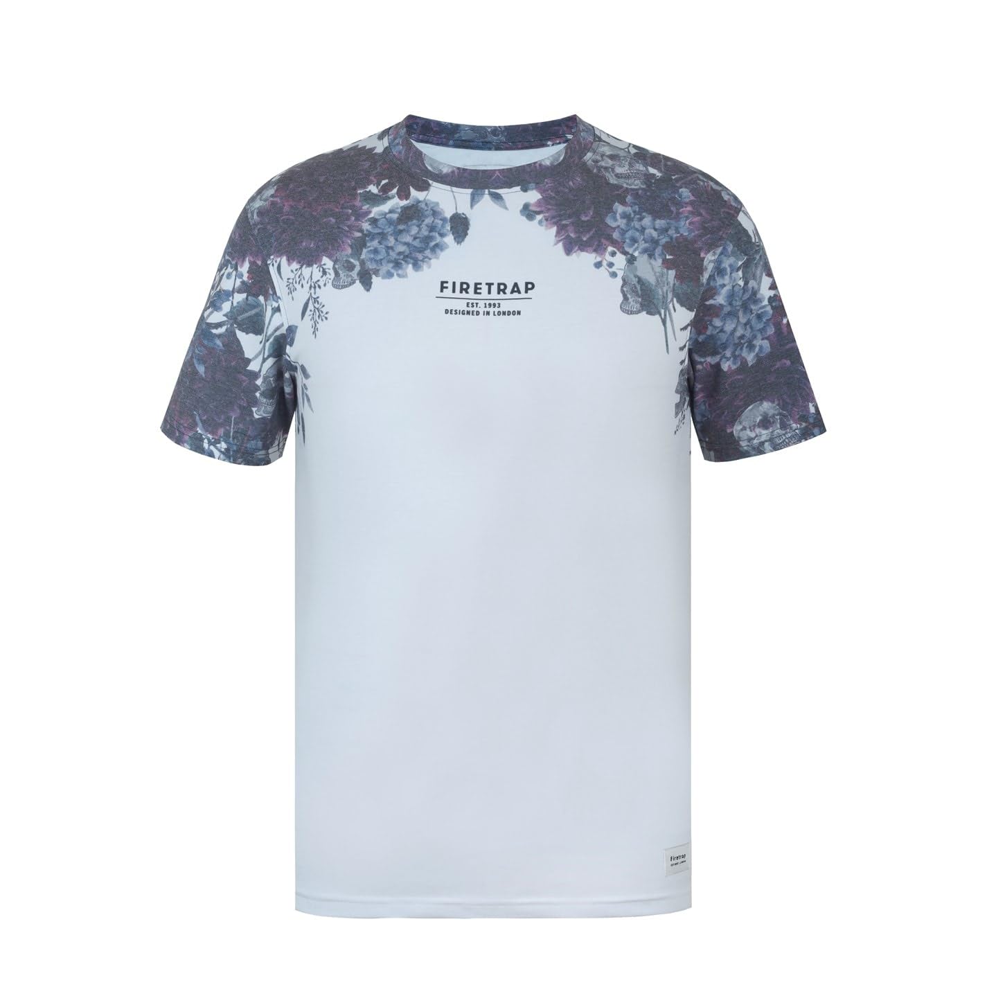 Firetrap Mens Sub T-Shirt Floral L