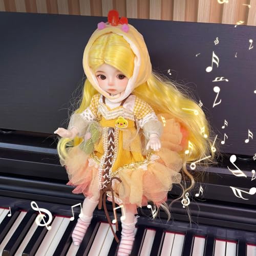 Muñeca Linara BJD 1/6 30 cm con conjunto completo miniatura 6