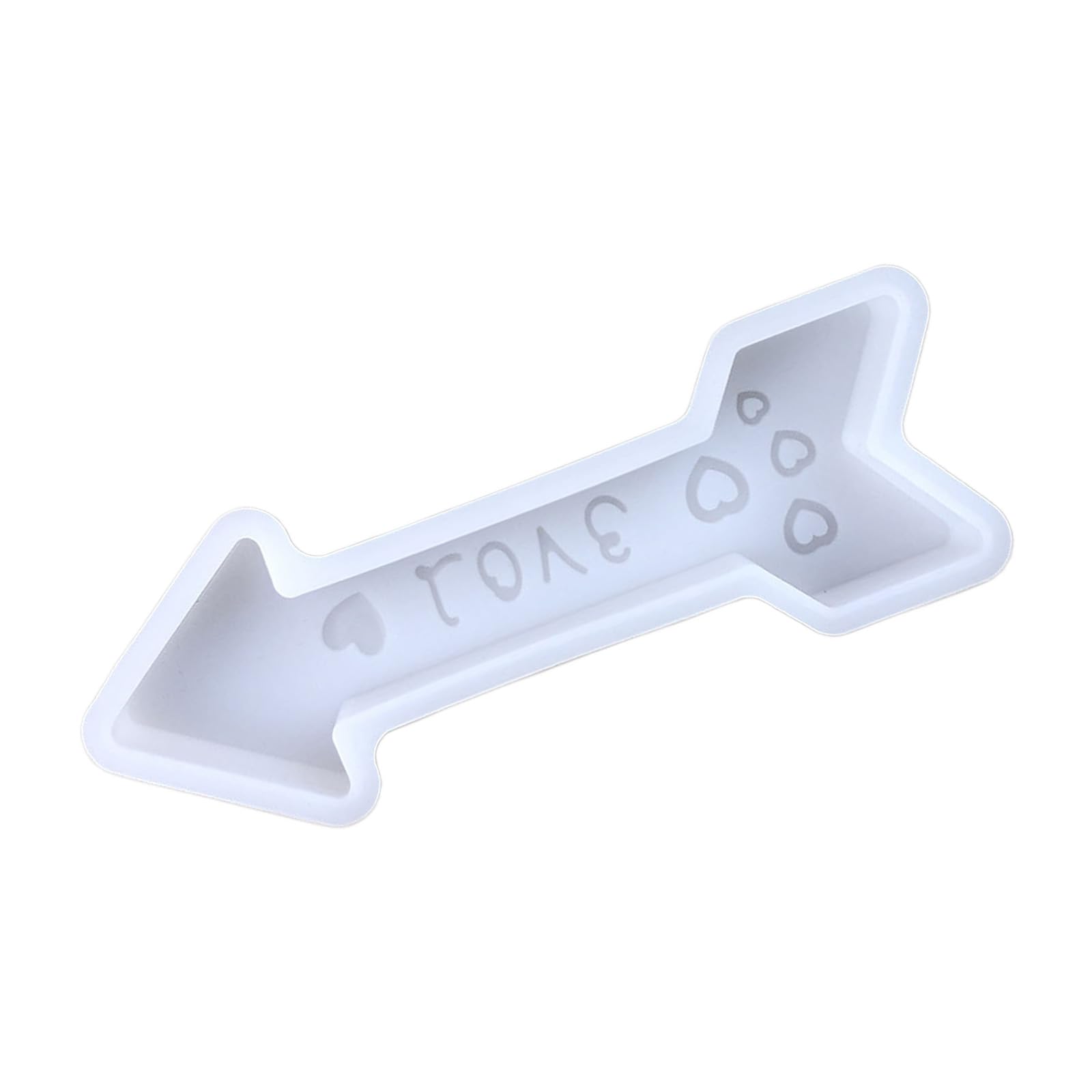 Ekoama Love Arrows Silicone Mold Arrows Resin Mold Epoxy Resin Casting Mould Diys Crafts Home Decors Ornament Plasters