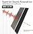 Sunny Heart Wood Slat Panels for Wall 4-Piece 94.5" x 7.9" Acoustic Panels for Interior Wall Decor 3D Fluted Sound Absorbing Panel Walnut Walnut