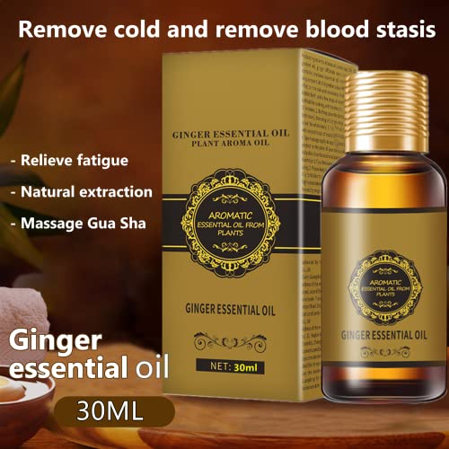 2Pc (60Ml) Belly Drainage Ginger Oil, Slimming Tummy Ginger Oil, Ginger Oil Lymphatic Drainage Massage, Ginger Essential Oil Care For Skin #TOP1