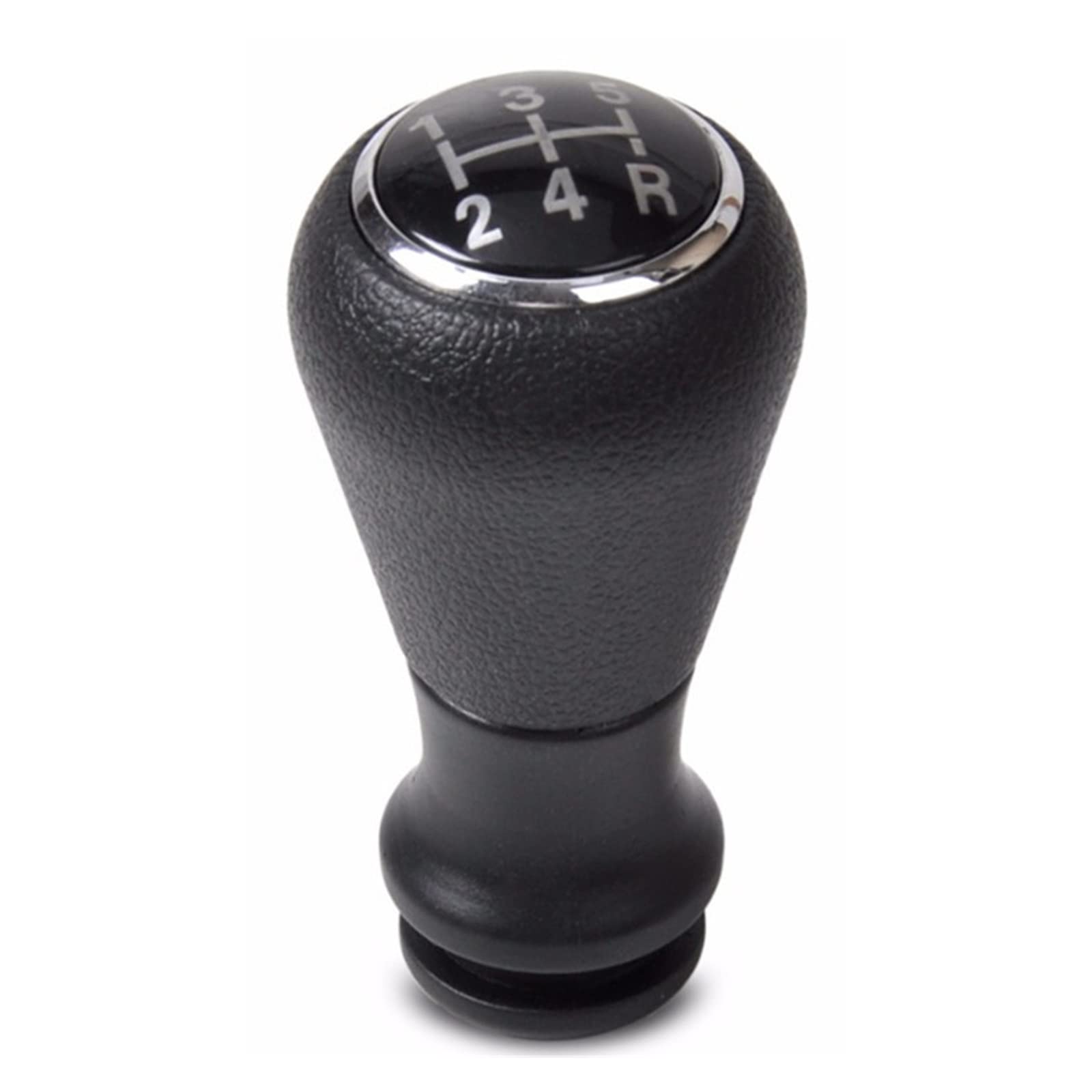Fpterjz Gear Knob for Peugeot 206 406 5 Speed Gear Shift Knob Lever Shifter Stick Handball with Gaiter Boot Case Cover Car Gear Shift Knob(Black Gear knob)