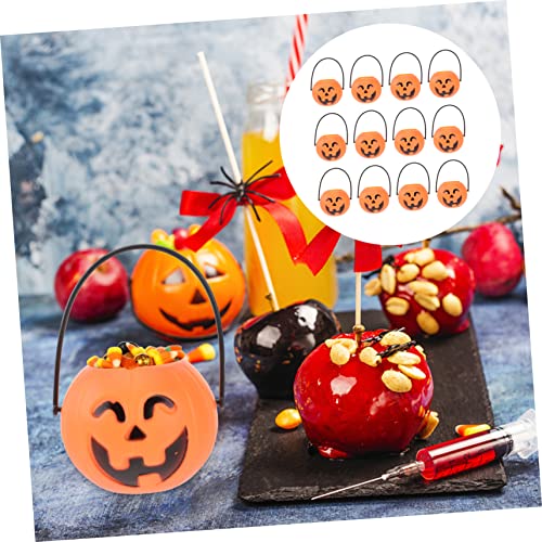 Pumpkin Decorations de table : lot de seaux à bonbons pour invités