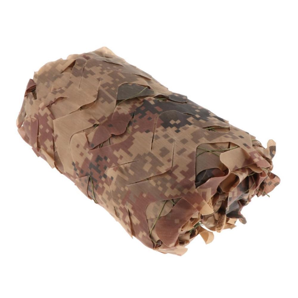 MOCNT Red de Camuflaje Selva Bosque Red de Camuflaje del Ejército Malla Camuflaje Red Caza Acampar Sombrilla Ciego Decoración Cubierta Coche Sombra Camuflaje Protección — view 12