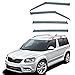 Produktbild Regenabweiser Windabweiser für Skoda YETI 2009-2017,Anklebbare Deflektoren 4 Stück