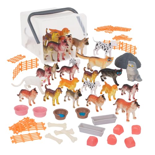 Terra by Battat Dog & Cat Figurines Playset