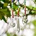 H&D HYALINE & DORA Chandelier Crystal Prisms Rainbow Maker Chakra Hanging Suncatcher - Christmas Window Sun Catcher, Set of 3