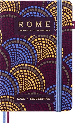 Cuaderno Moleskine Rome City pocket de tapa dura con guia de viaje
