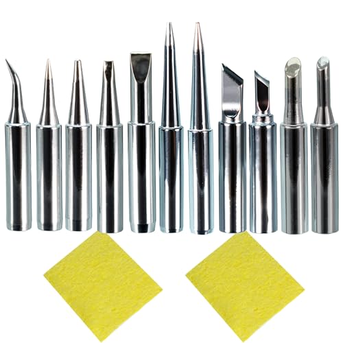 VIBICCK 900M welding iron head kit (11 values) suitable for Hakko 936 937 907 888 Atten Quick Ryobi Aoyue Yihua Vastar Sywon Tabiger SOAIY and X-Tronic welding tables (11 different models)