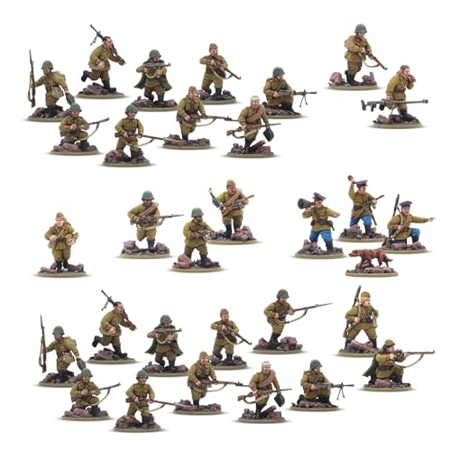 Wargames Delivered - Set 30 Figuras Ejército Soviético miniatura 2