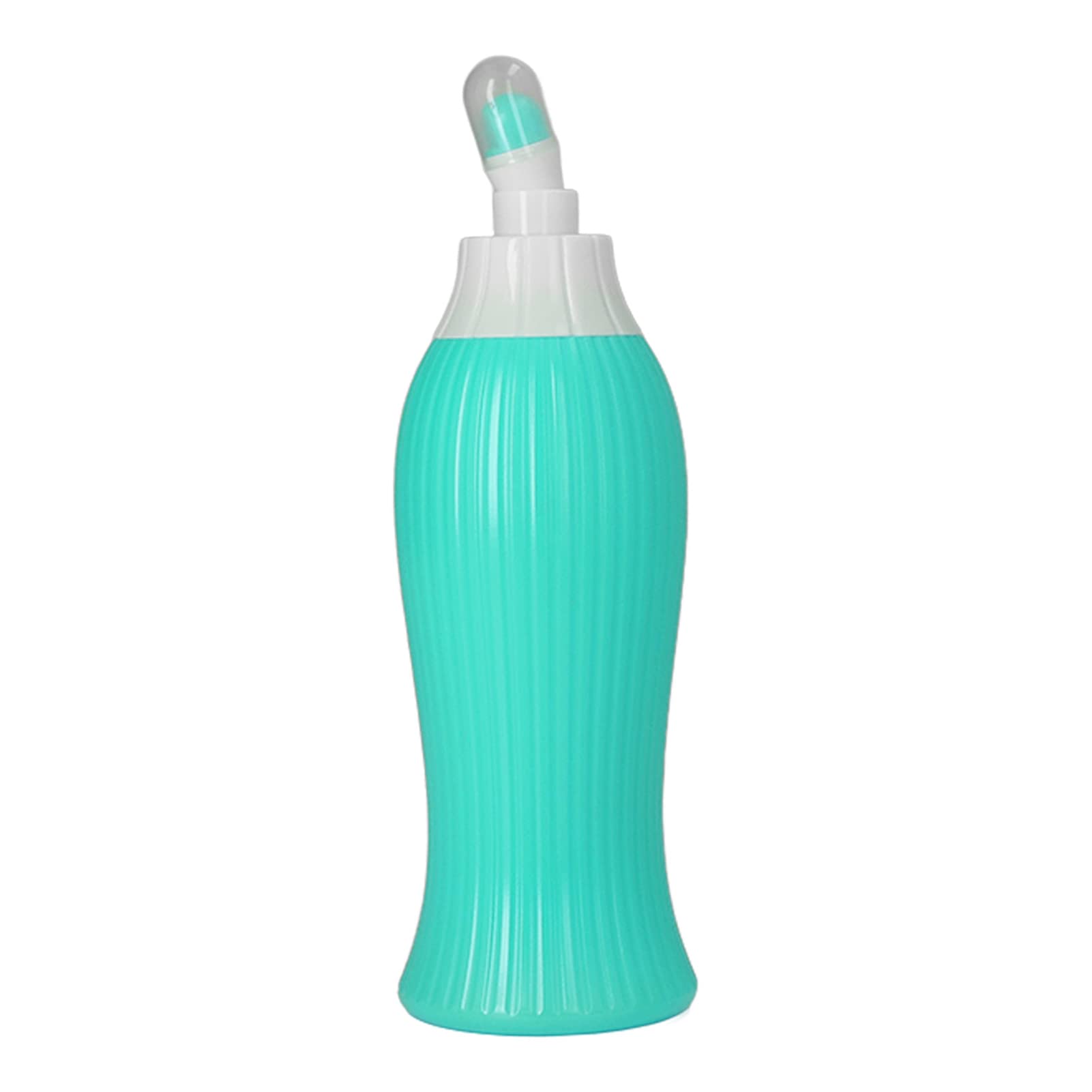 Portable Ergonomic Inverted Bidet Sprayer for Postpartum Perineal Relief 450ml Baby Peri Bottle Green
