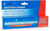 Vista 5 de CareAll Hidrocortisona 1%, tubo de 1 oz (paquete de 24), crema antipicazón de máxima resistencia, alivio de picazón y enrojecimiento de picaduras