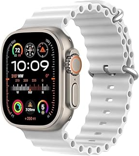 ساعة ذكية X8 الترا ماكس 49 ملم سلسلة 8 عالية الدقة HD بتصميم أنيق مع ميزة تتبع اللياقة البدنية، تدعم إجراء المكالمات والشحن اللاسلكي، متوافقة مع أنظمة IOS وأندرويد للرجال والنساء من ادهوماكس (أبيض)