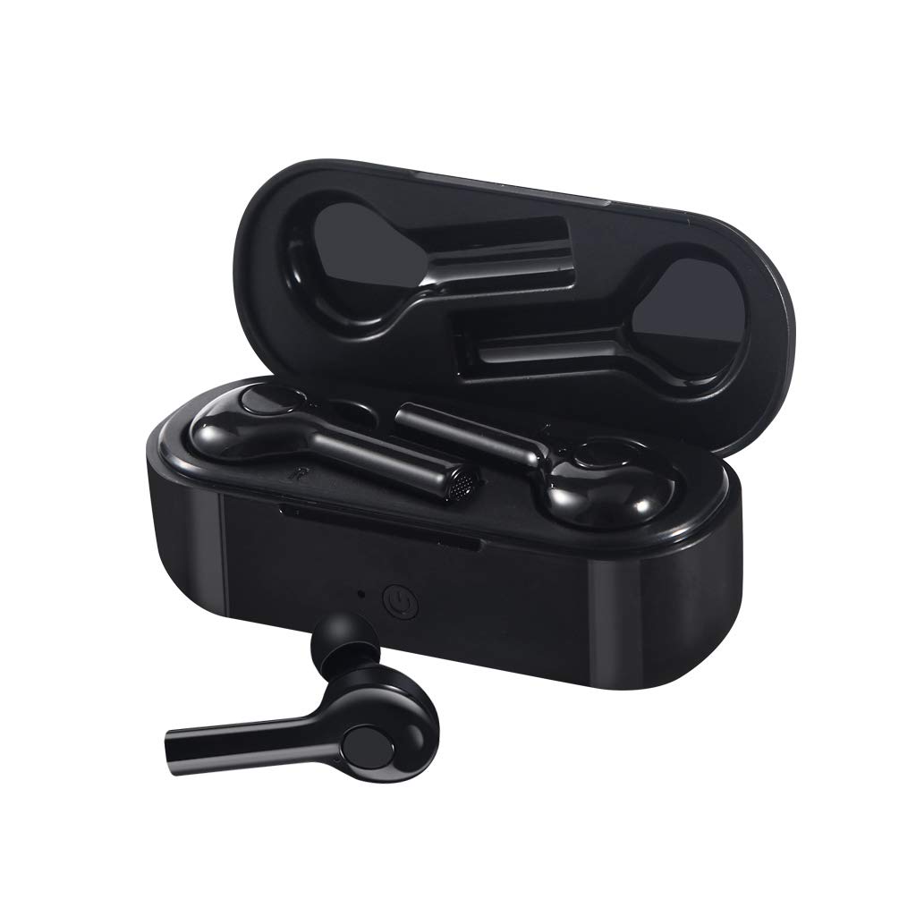 CykePerfk Translator Earbuds, Language Translator Headset & Case, Supports 30 Languages, Real Time Translation (black)