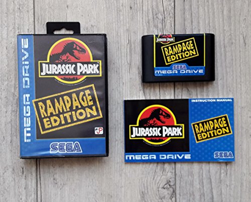 Cartouche Jurassic Park SEGA Megadrive - Version PAL, état Correct Pour Collection
