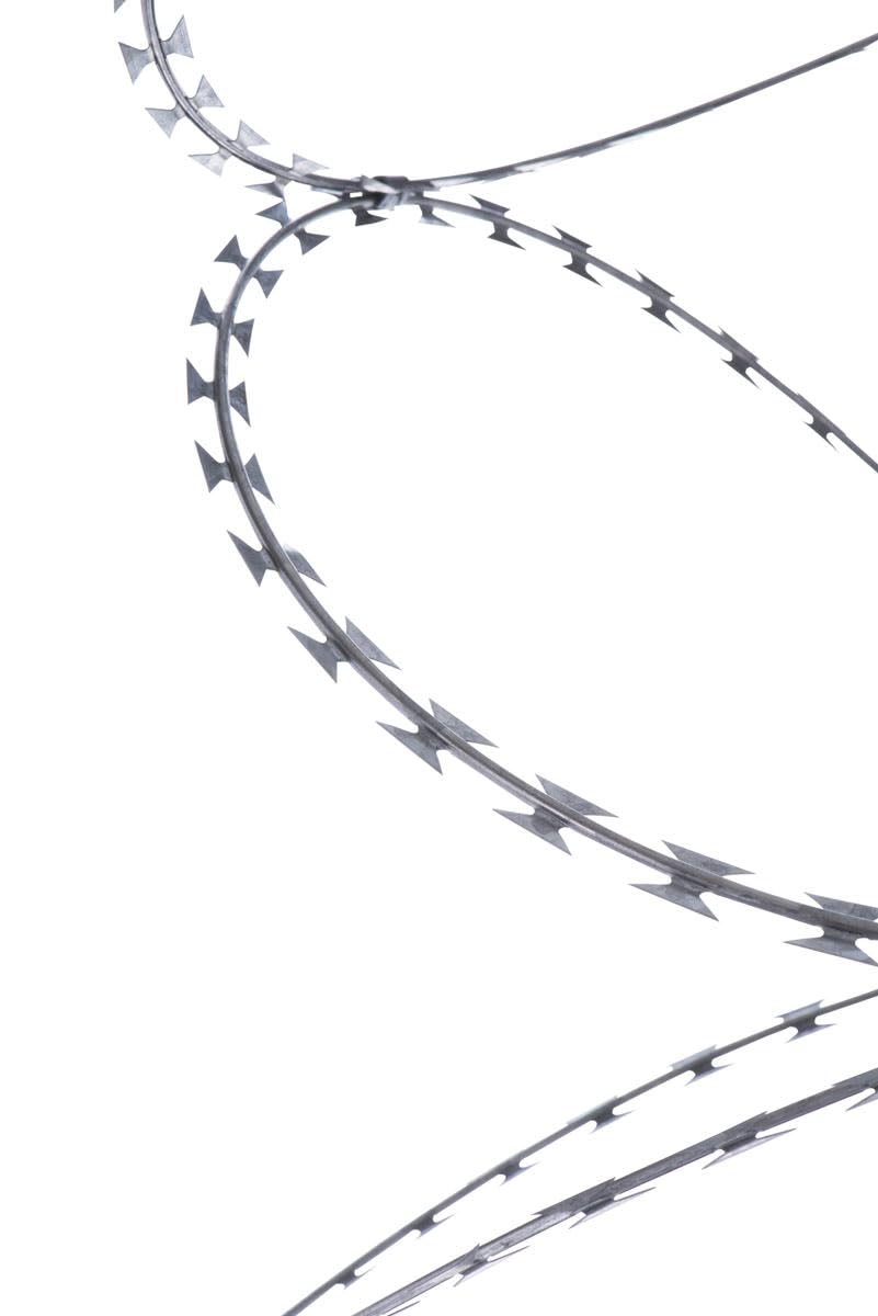 Garmix Klingendraht Stacheldraht Sperrdraht 10m/73cm NATO Concertina Cro