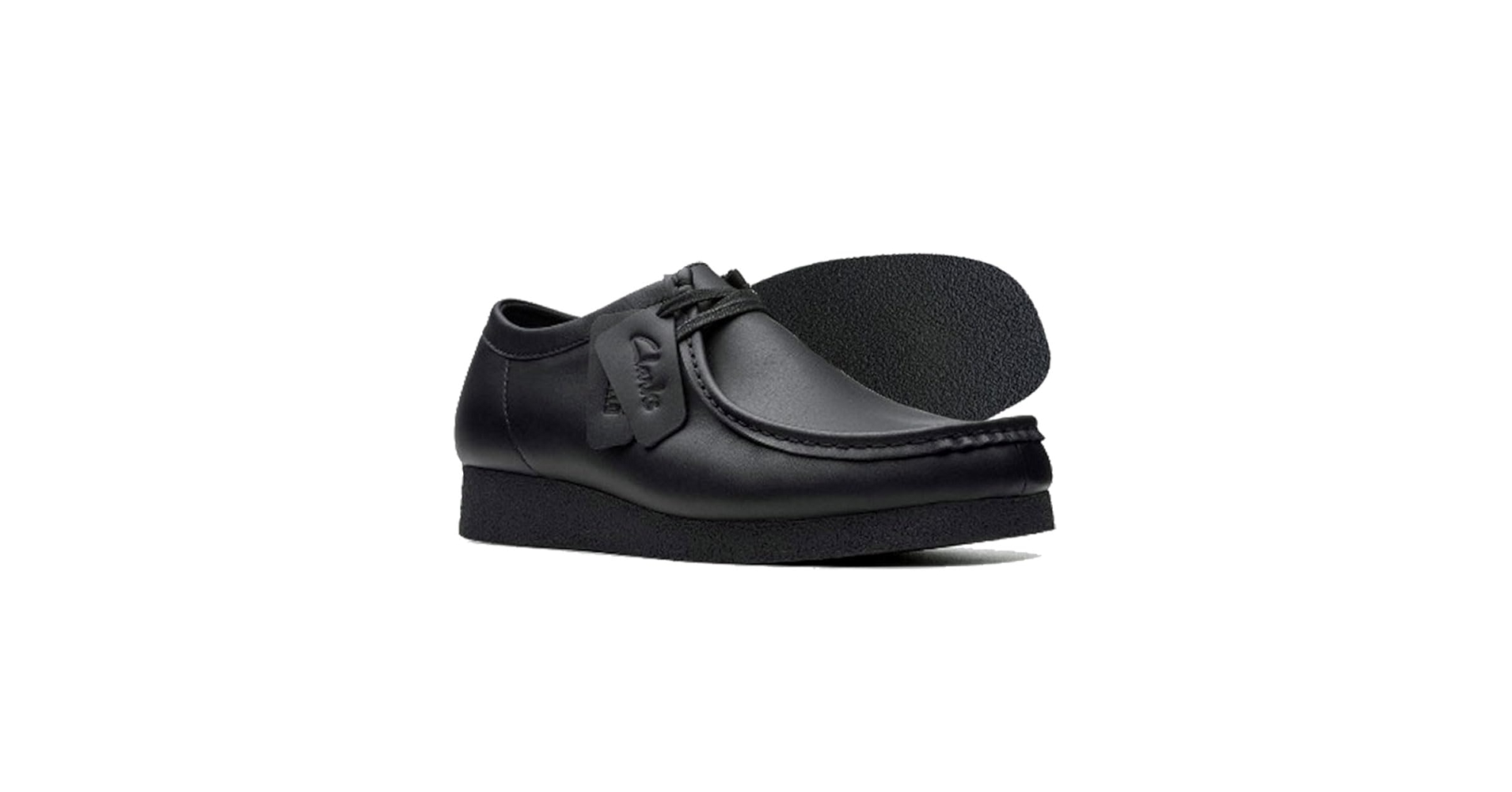 Amazon.co.jp: [クラークス] WallabeeEVO WP Black Leather 26.0