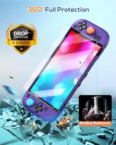 Image of Dockable Protective Case for Nintendo Switch 2 -Purple