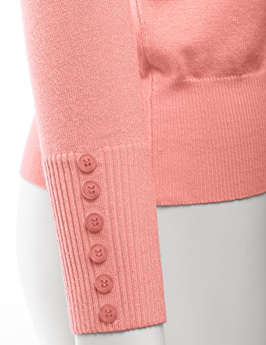 Image of LALABEE Women's V-Neck Long Sleeve Button Down Sweater Cardigan Soft Knit(S-XXL)