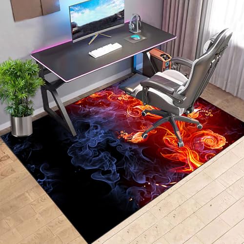 Tapis de chaise de bureau anti rayure pour protéger le sol en bois franc