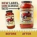 Hoboken Farms Marinara Sauce – No Sugar Added, Low Sodium, Non-GMO, Preservative-Free, Low Carb, Keto – Better For You Pasta Sauce! (25 Fl Oz, Pack of 2)