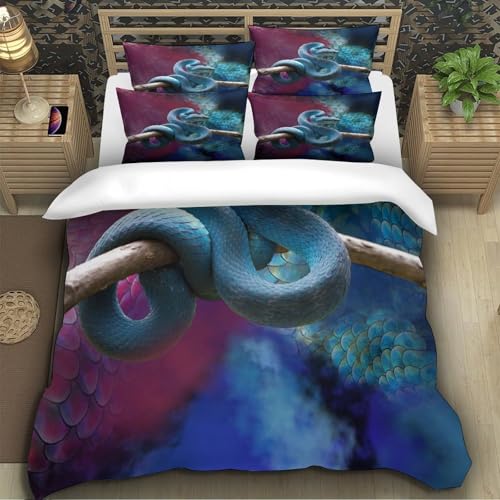 Housse de couette fantastique double avec impression 3D durable - 5