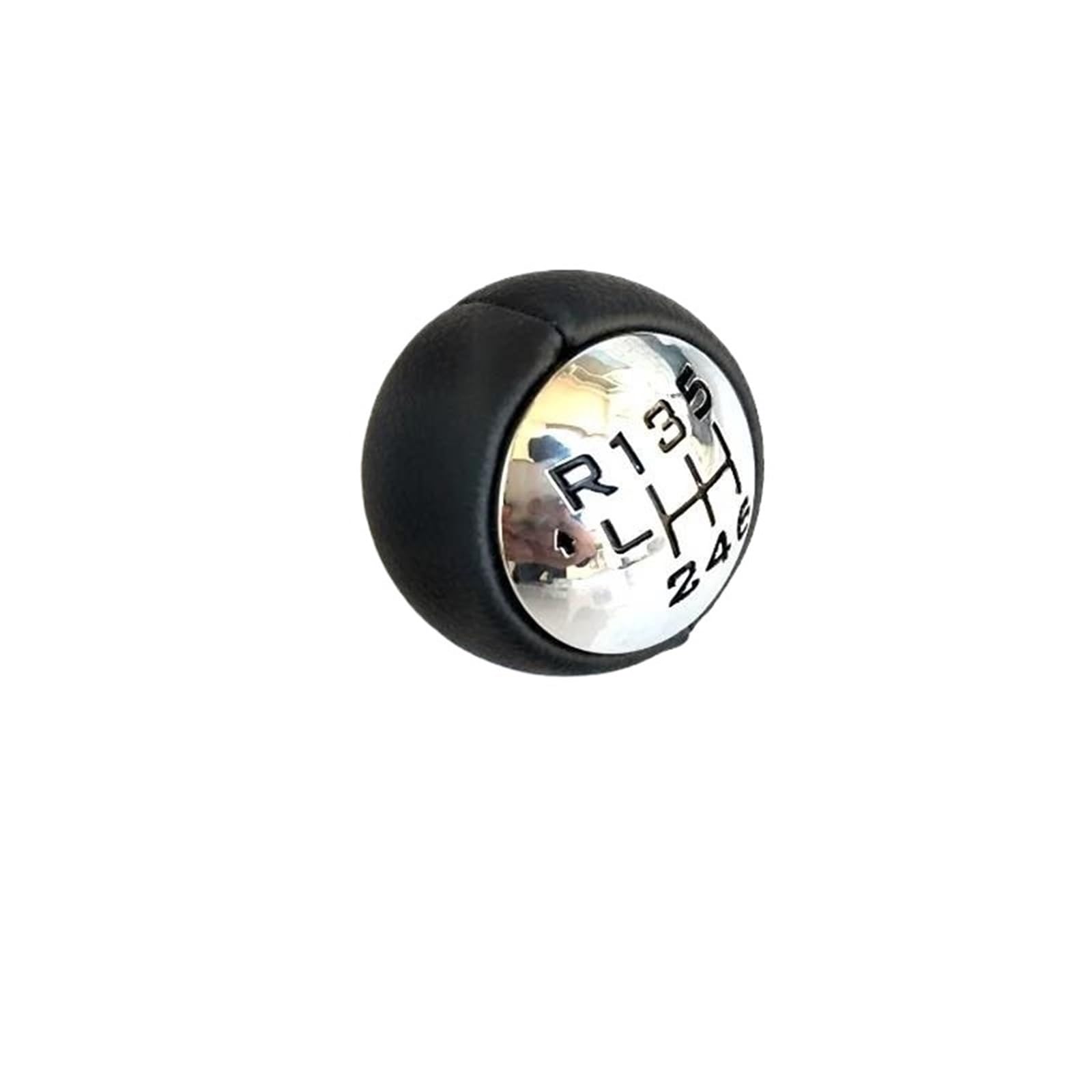 Qmtvfsrh One Color Car Gear Shift Knob For Peugeot 307 308 3008 407 5008 807 6 Speed Car Gear Stick Shift Knob