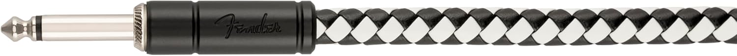 Fender Professional Series Instrument Cable, Guitar Cable, Guitar Accessories, Straight/Straight, Checkerboard, 10ft
