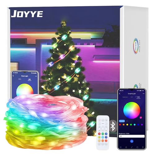 Tira de luces LED inteligente 8.35 metros con control remoto y app miniatura 1