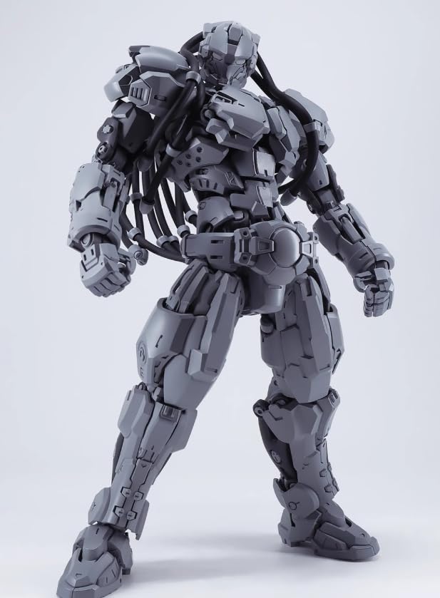 Amazon.co.jp: 和模線X超限零点 1/10 BAKI 機甲 可動 組立式