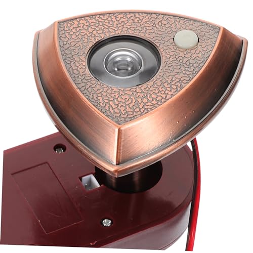 Mirilla de Puerta Metálica HOMSFOU con Timbre Integrado y Visor de Privacidad para Seguridad en el Hogar, Adecuada para Puertas Gruesas, Seguridad Mejorada con Vista miniatura 3