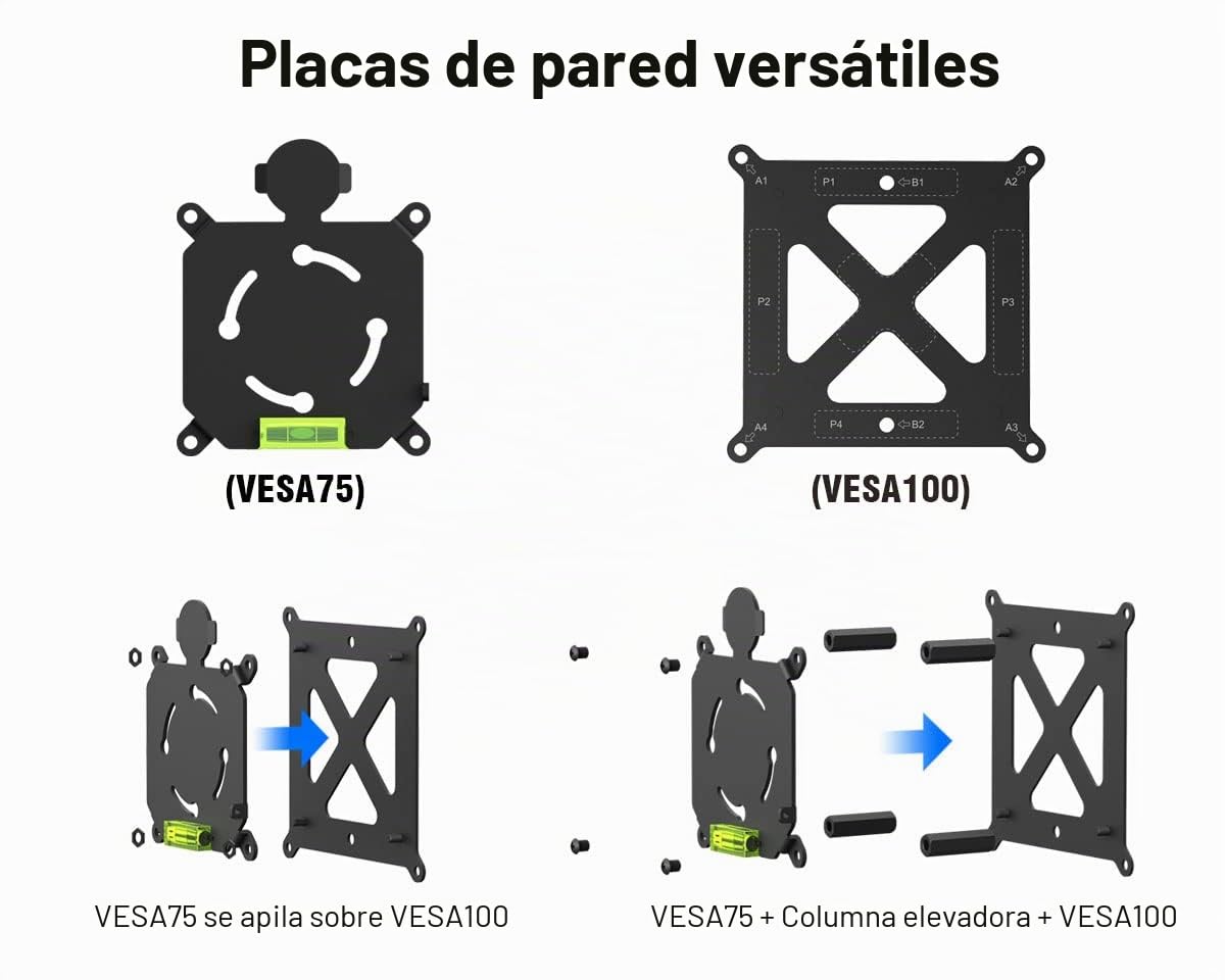 ElecGear Soporte de Pared Magnético para Xbox Series X, Soporte Metálico con Gancho para Auriculares, Imanes incorporados y Nivel de Burbuja - montaje XSX Vertical, Horizontal o debajo del Escritorio