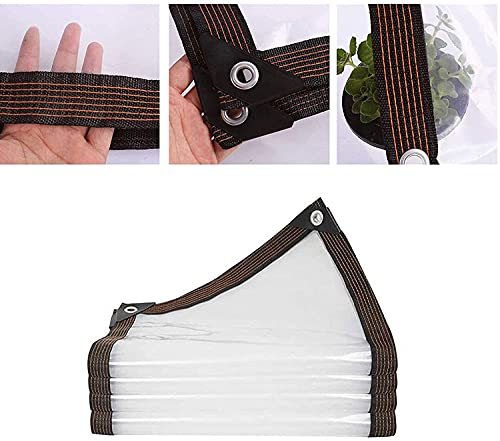 Lona impermeable resistente 1x1 m transparente para solucionar goteras y polvo exterior 4