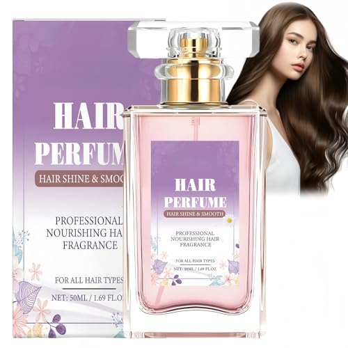 Long Lasting Hair Perfume for Women,Hair Fragrance & Body Mist Spray with Nourishing Chamomile Essential Oil,Hydrating Shine Perfume to Eliminate Odours & Leave Hair Soft,50ml
