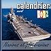 Calendrier mural navires et porte-avions: Bateaux de guerre et de combat | Agenda 1 mois par page | De Janvier à décembre